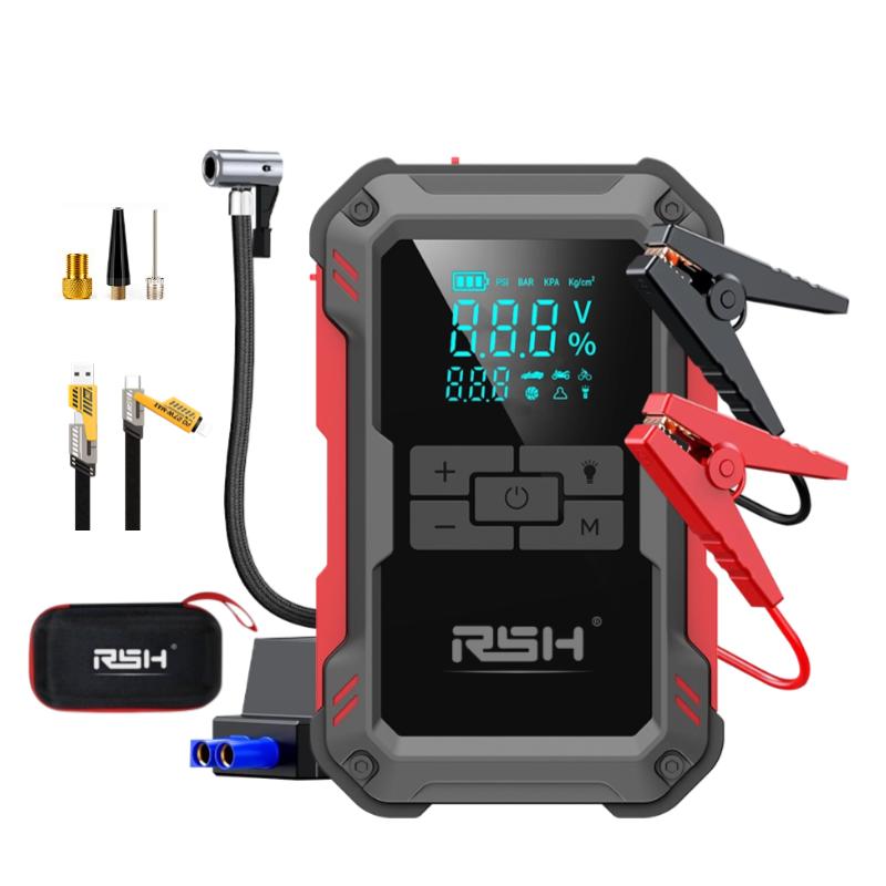 Ultra-Safe Jump Starter – Starts all 12V battery vehicles